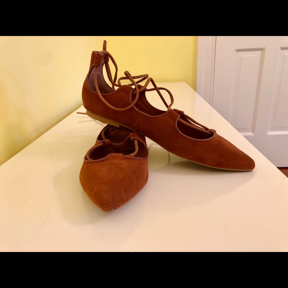 GAP suede flats
